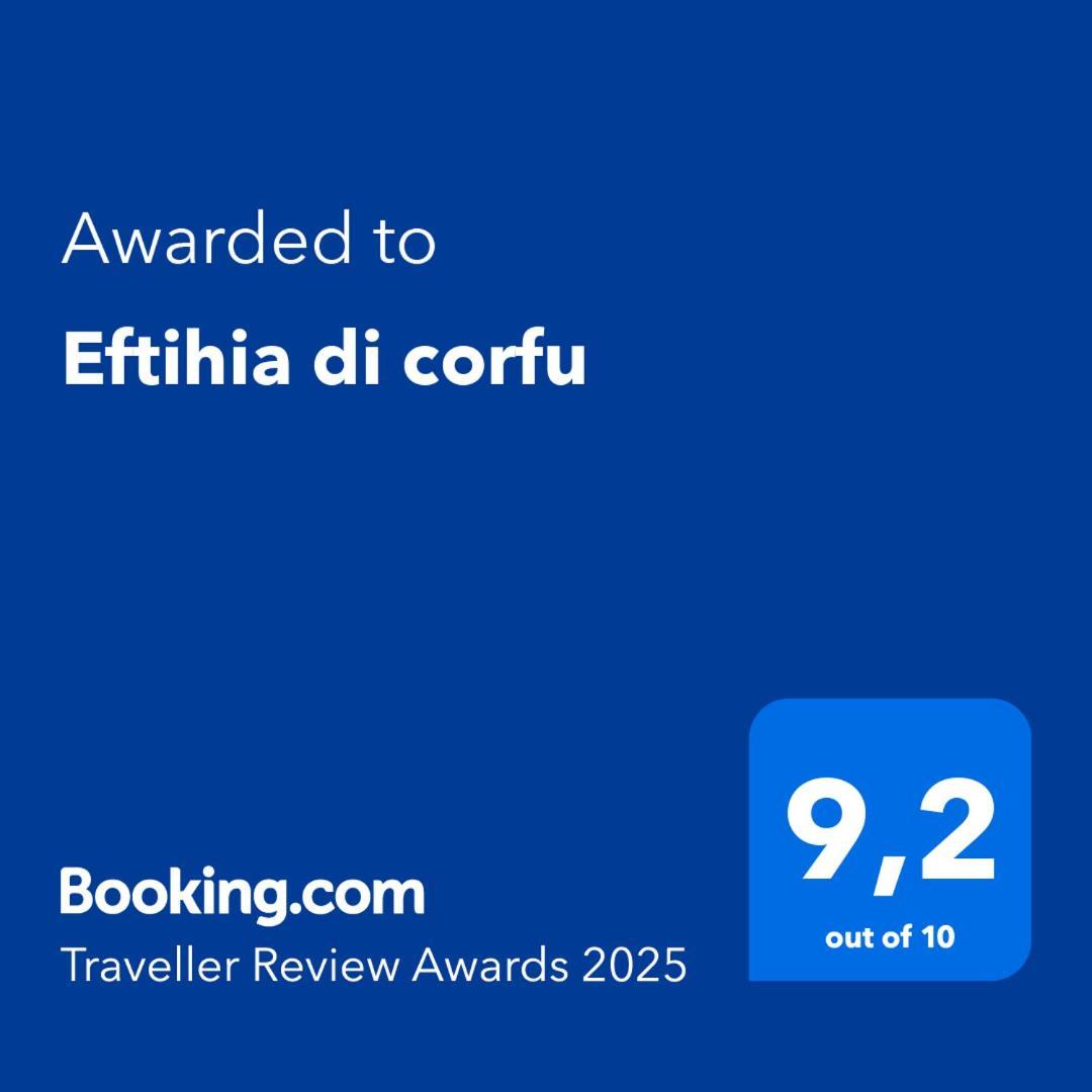 Eftihia Di Corfu Apartment Corfu  Ngoại thất bức ảnh